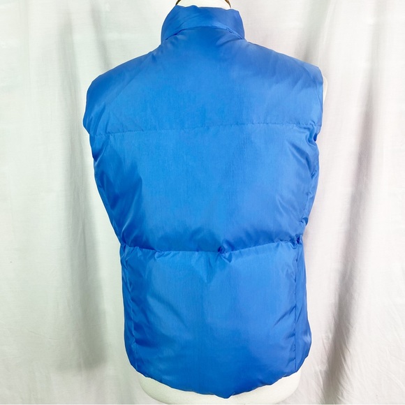 Banana Republic Light Blue Down Quilted Zip Puffer Vest Medium - Picture 4 of 5